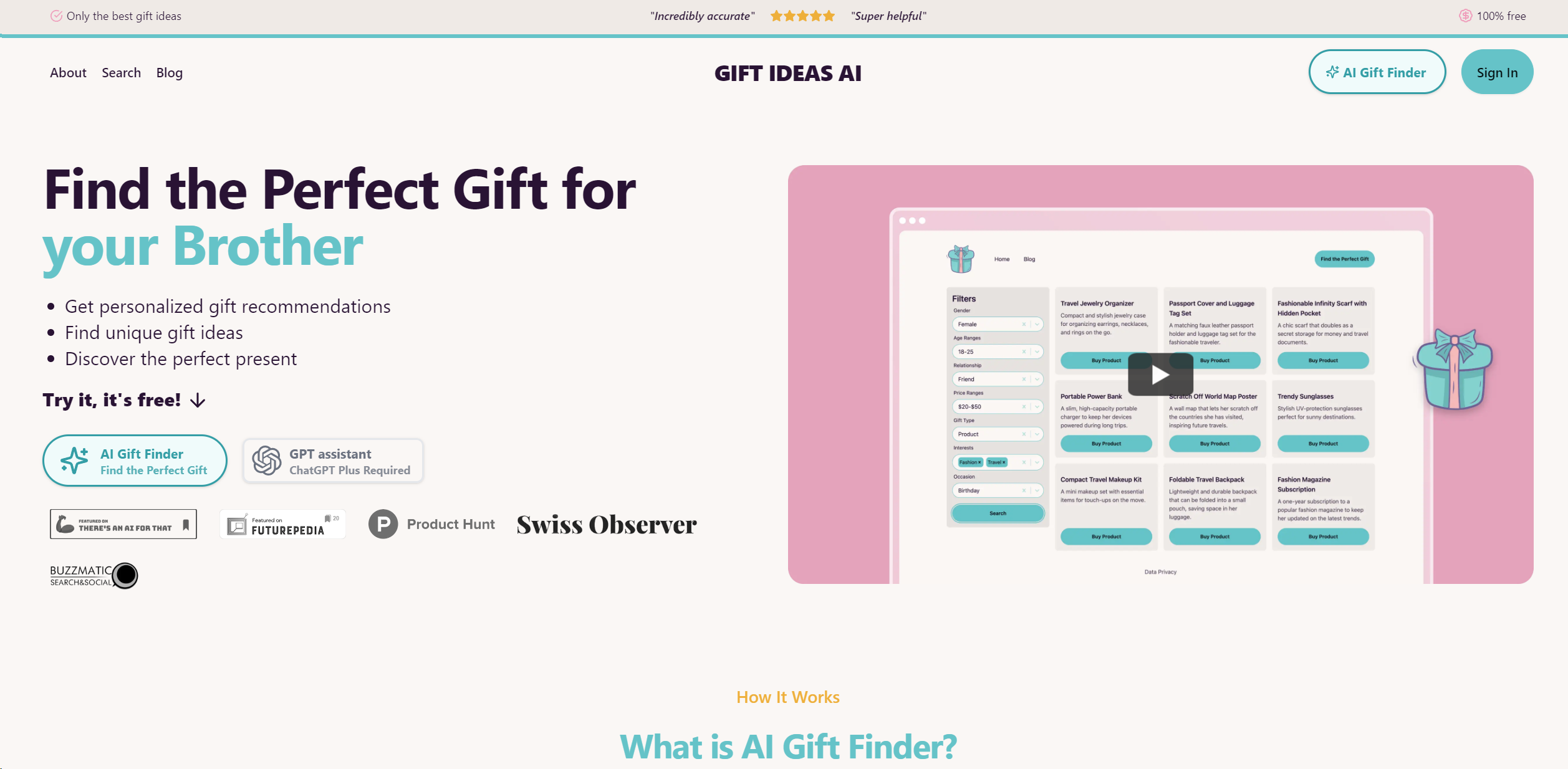 Gift Ideas AI logo