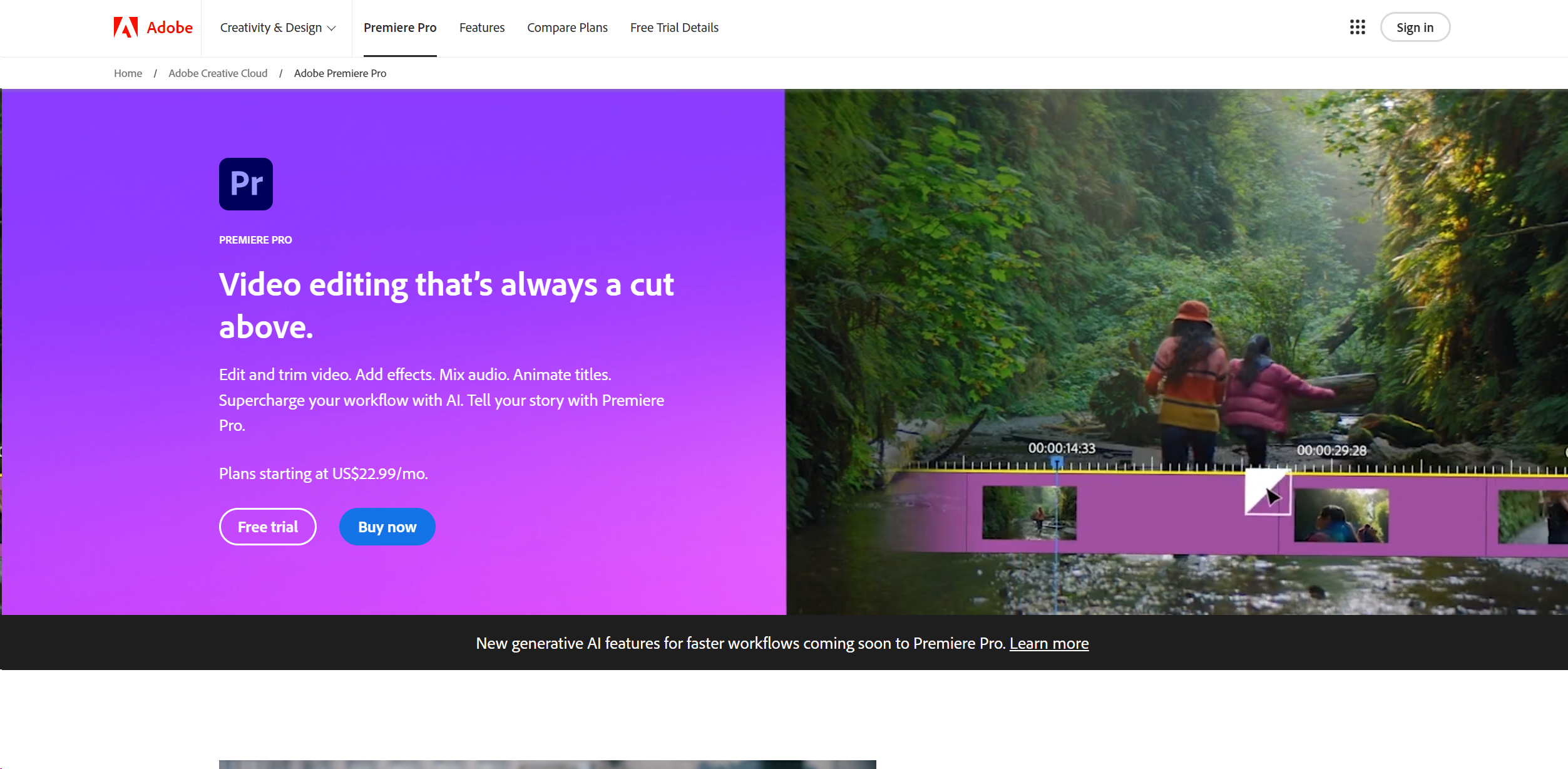 Adobe Premiere Pro logo