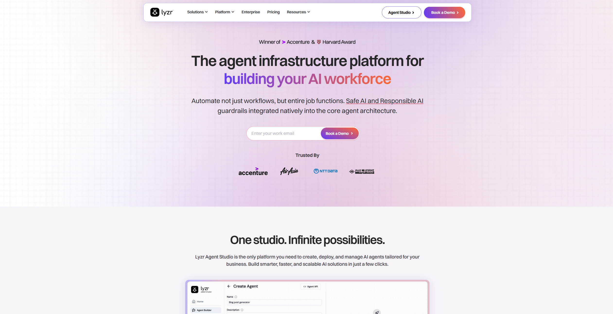 Lyzr Agent Studio logo