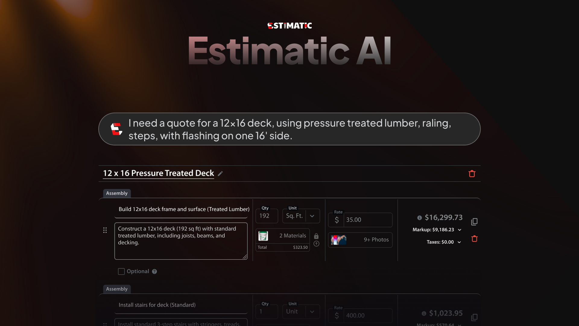 Estimatic AI logo