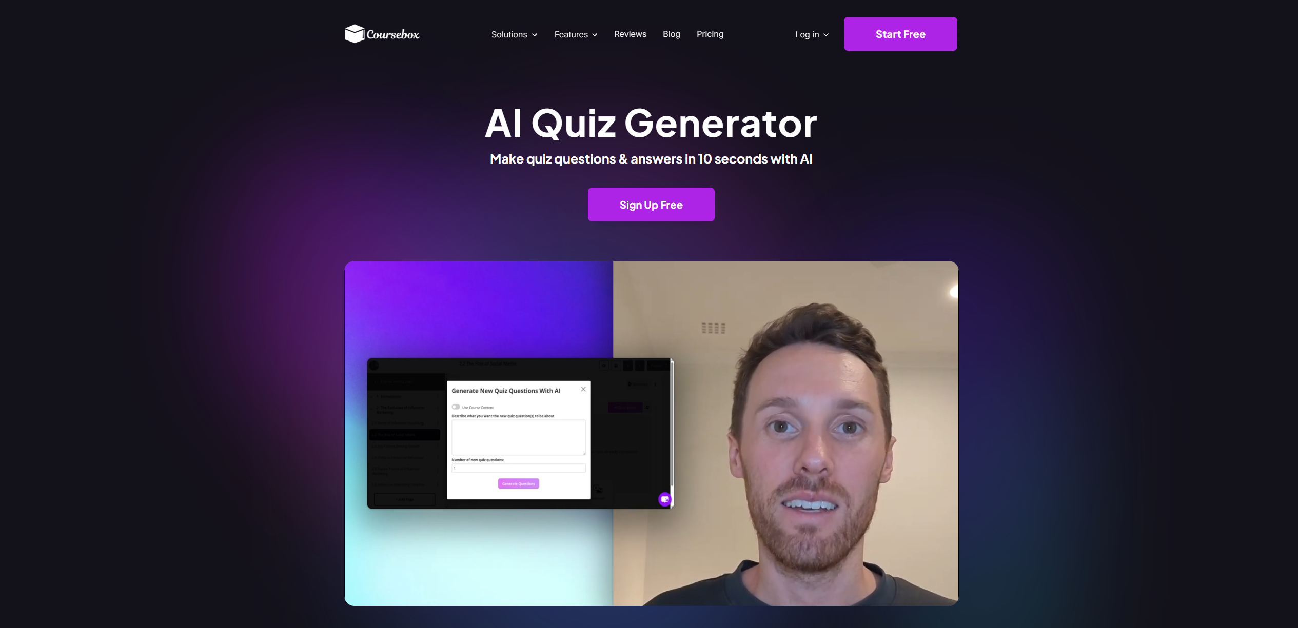 AI Quiz Generator by Coursebox logo