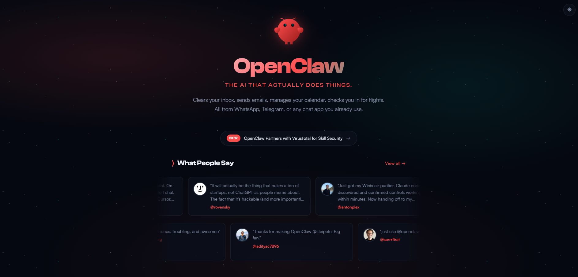 OpenClaw logo