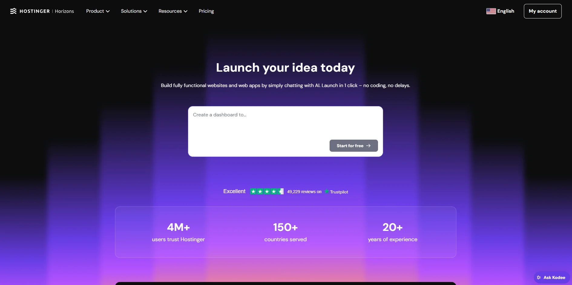 Hostinger Horizons logo