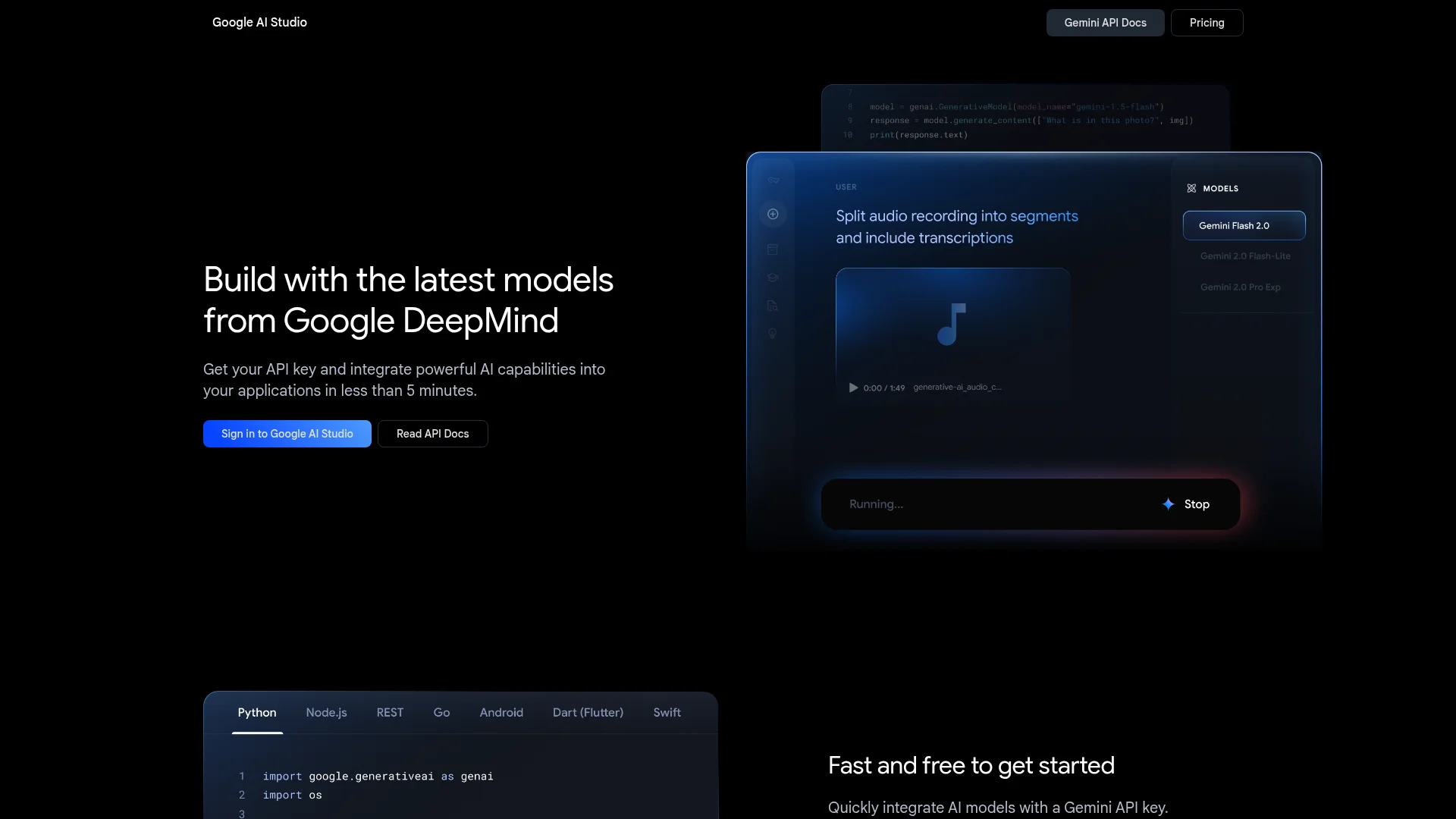 Google AI Studio logo