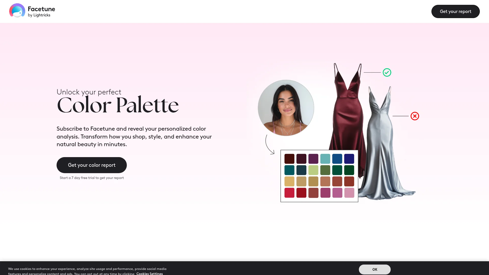 Color Palette Flow logo