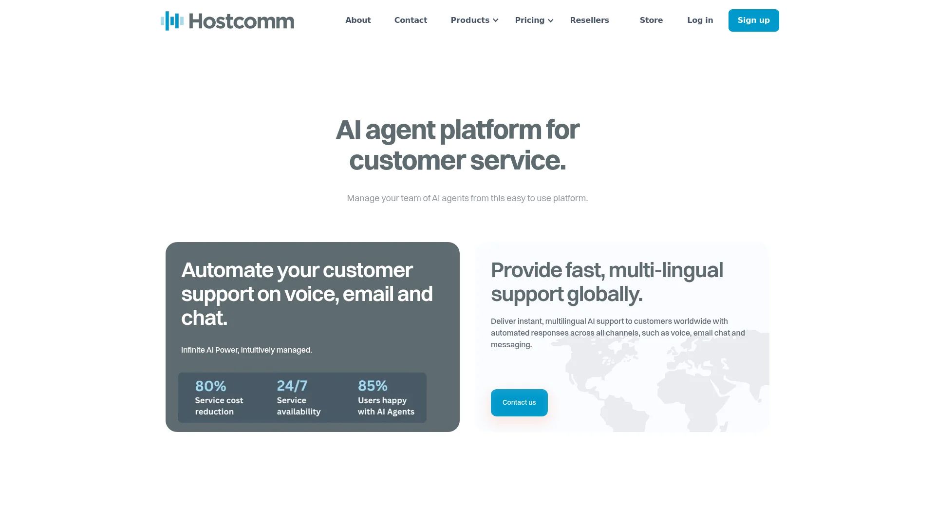 Hostcomm AI Agent logo