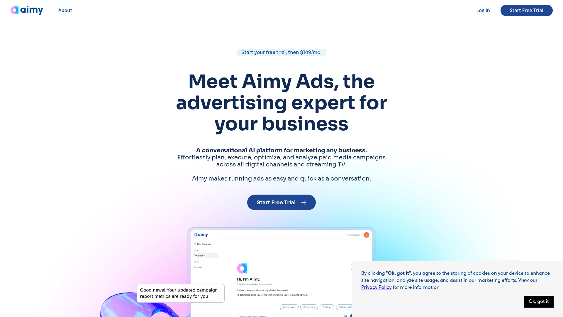 Aimy Ads logo