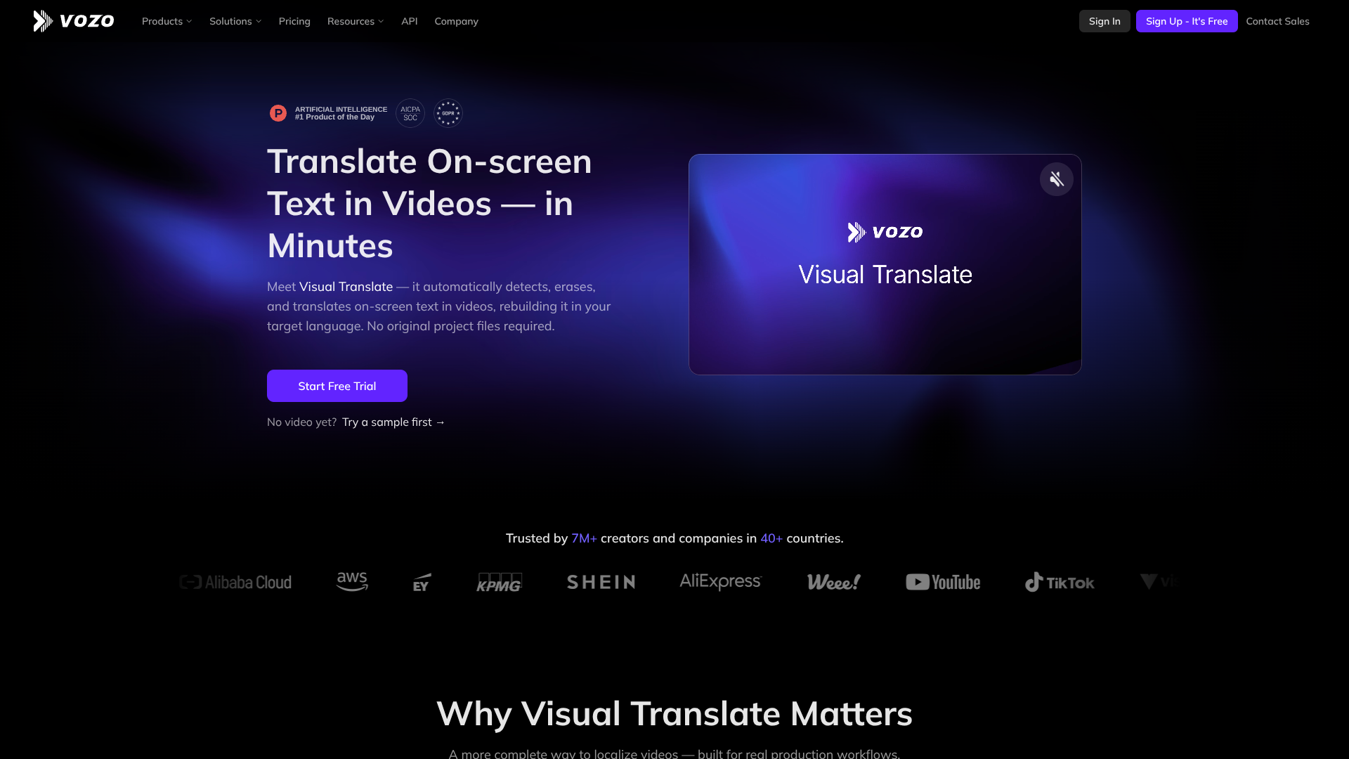 Visual Translate logo