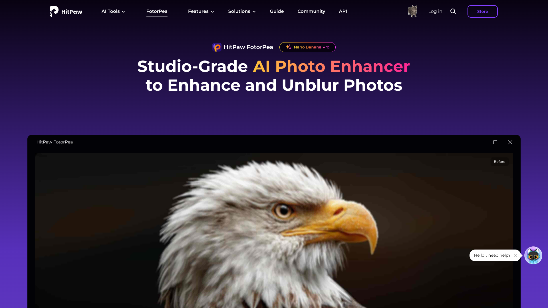 HitPaw FotorPea logo