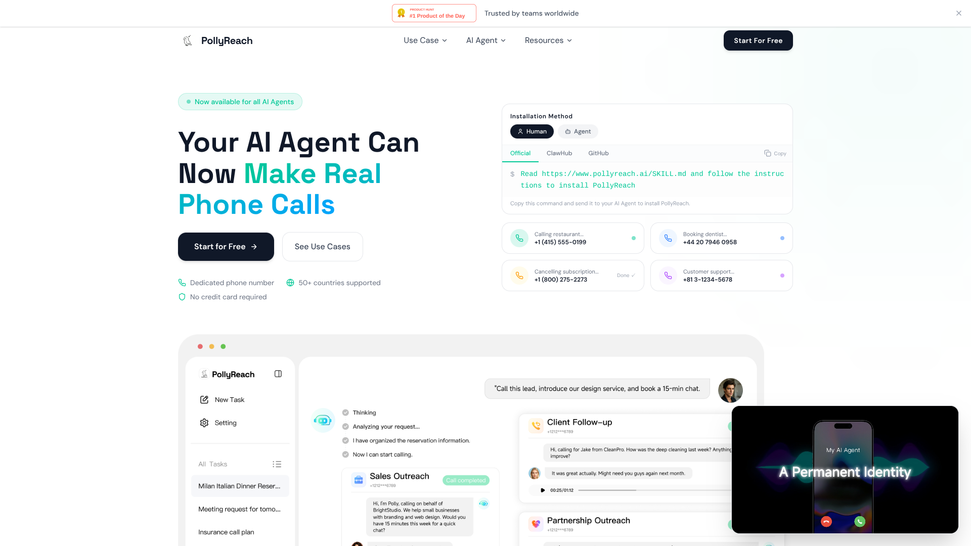 PollyReach screenshot