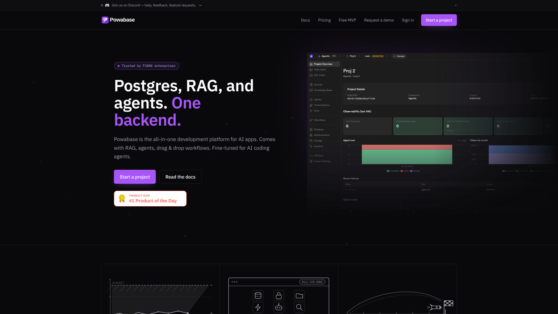 Powabase screenshot