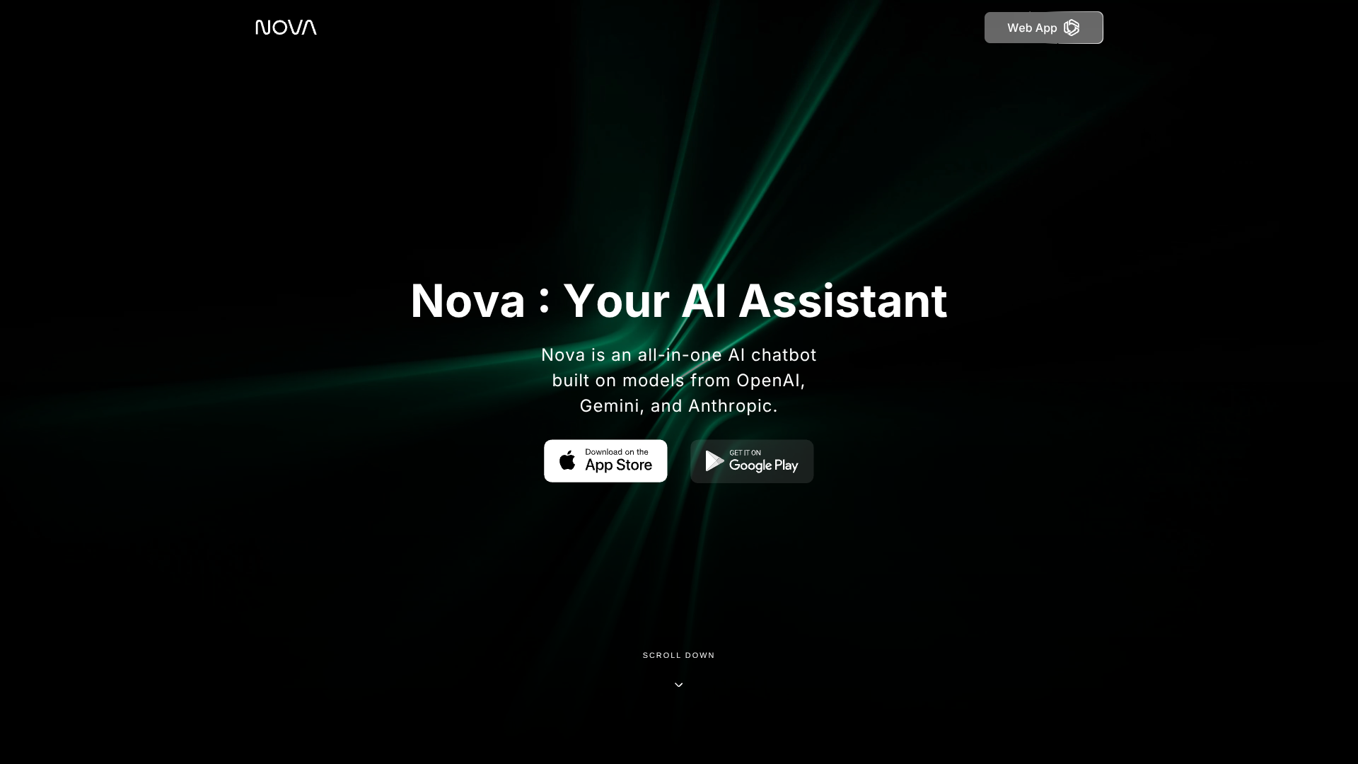 Nova AI App screenshot
