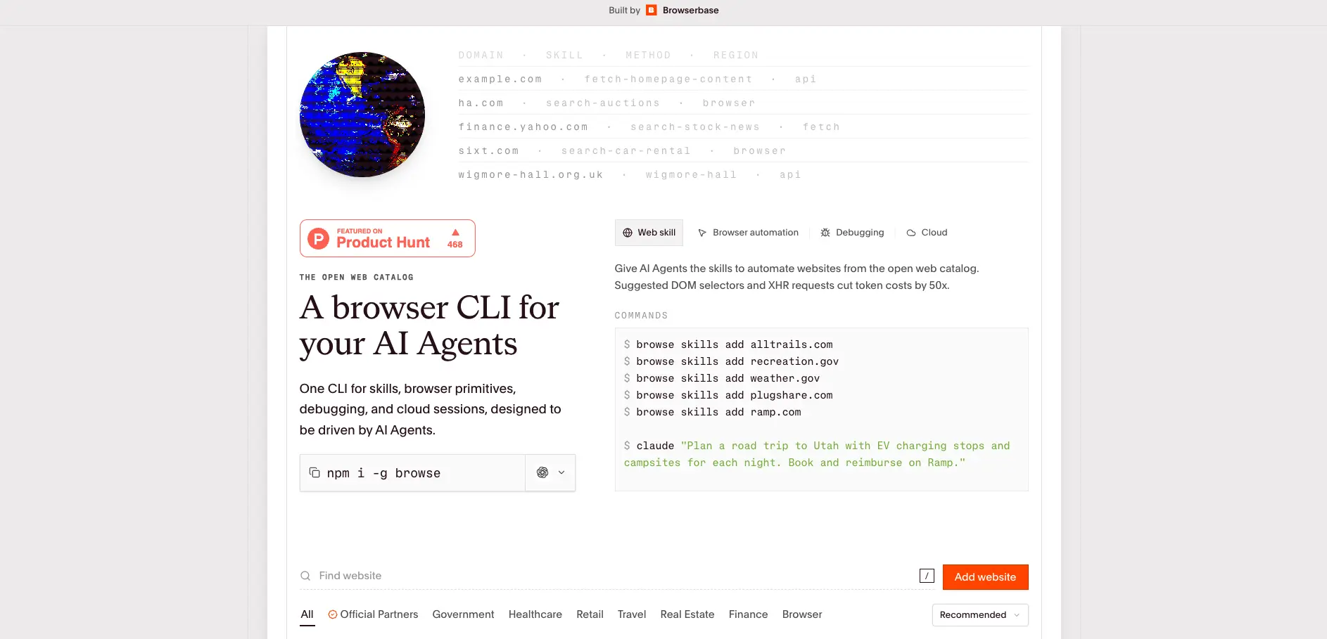 browse.sh screenshot