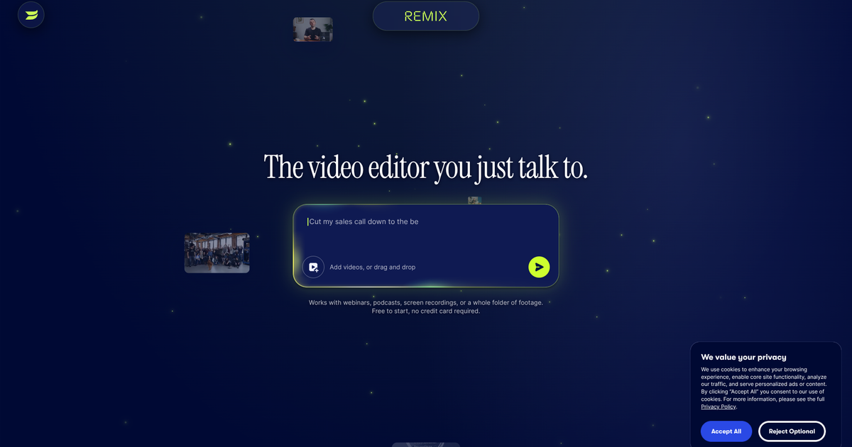 Wistia Remix screenshot
