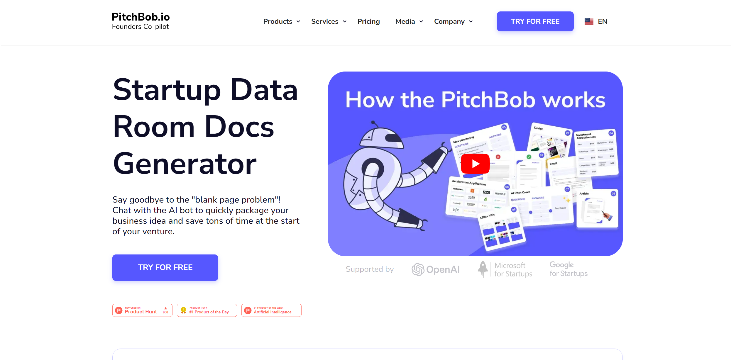 PitchBob.io logo
