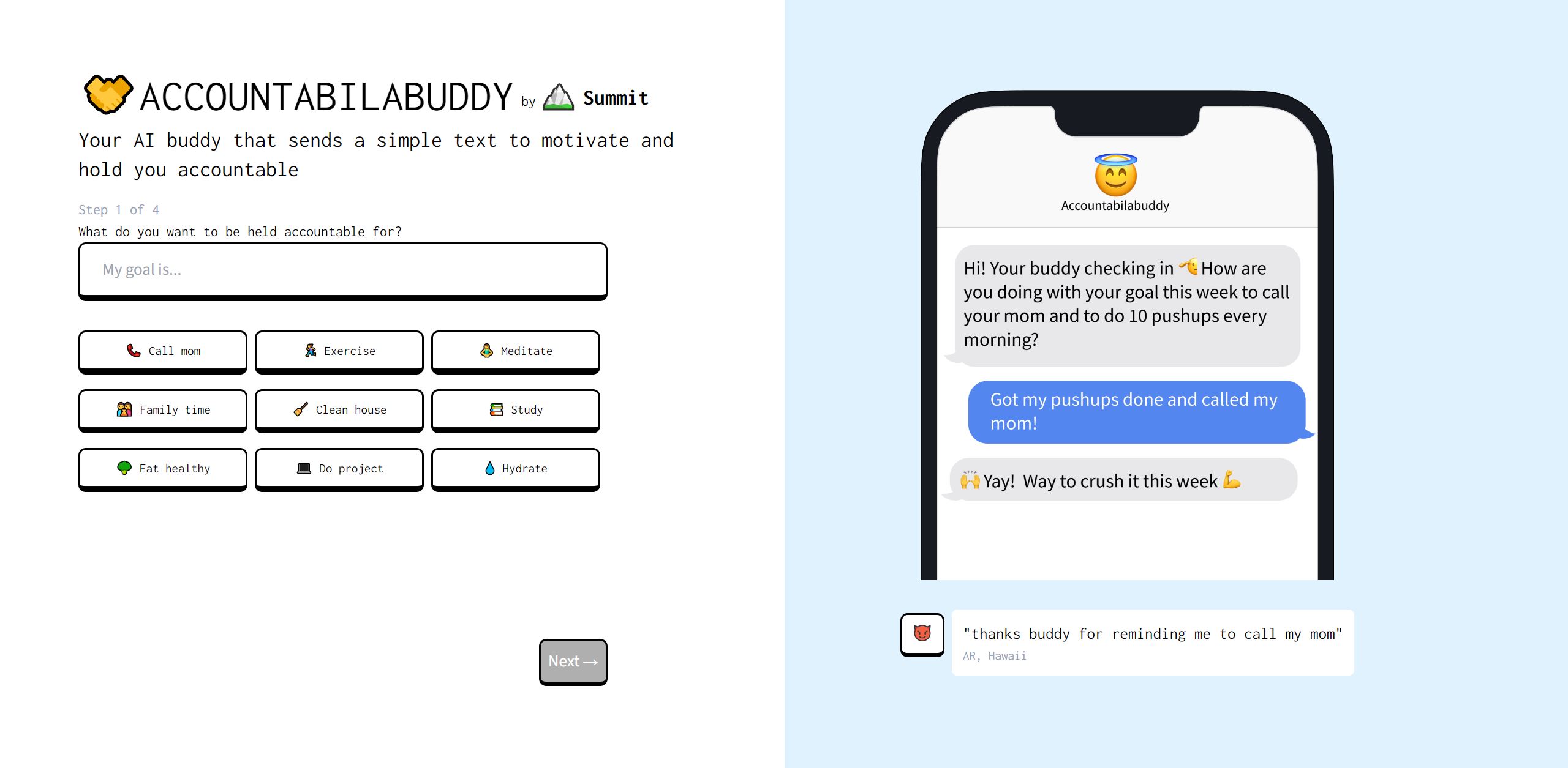 Accountabilabuddy logo