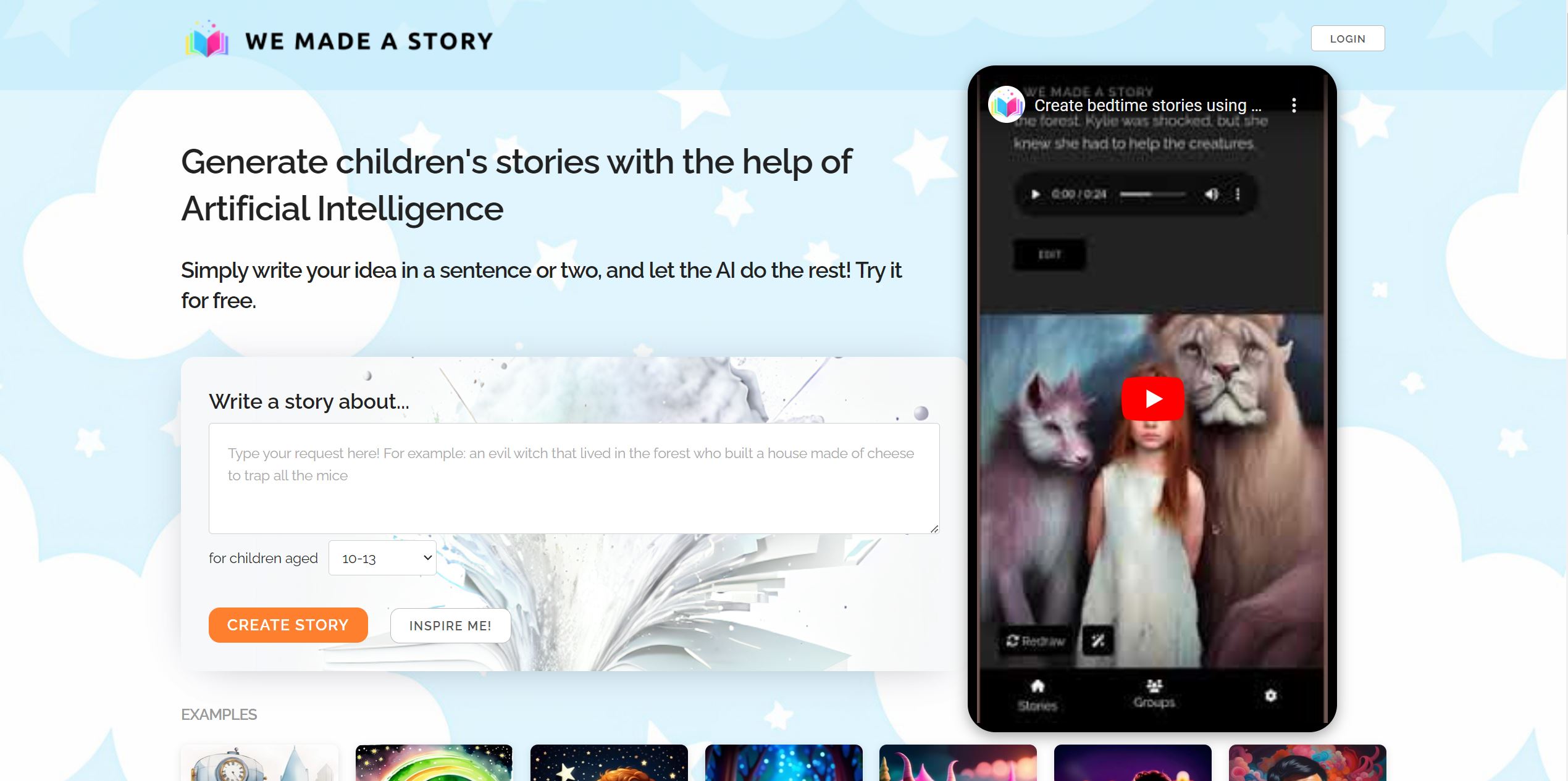 We Made A Story logo