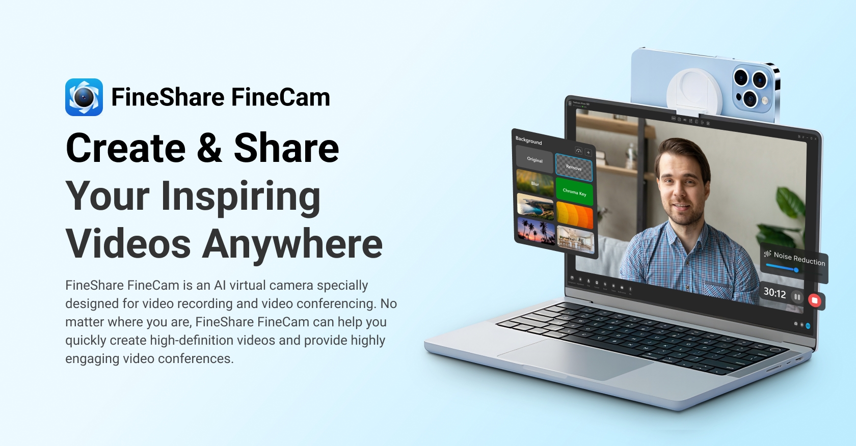 FineShare FineCam logo