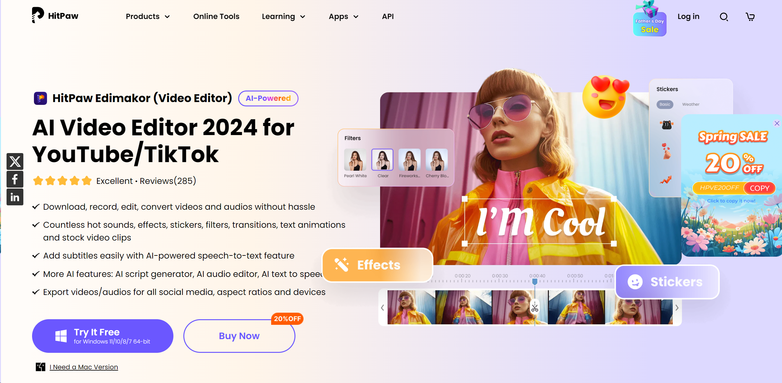 HitPaw Edimakor logo