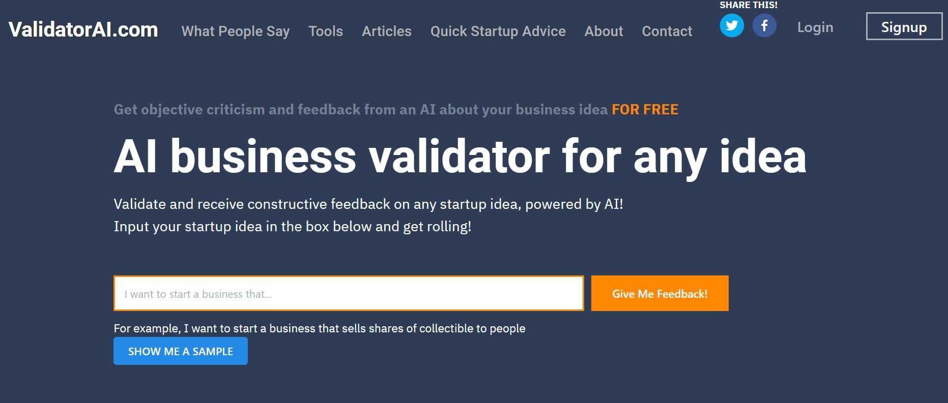 Validator AI logo
