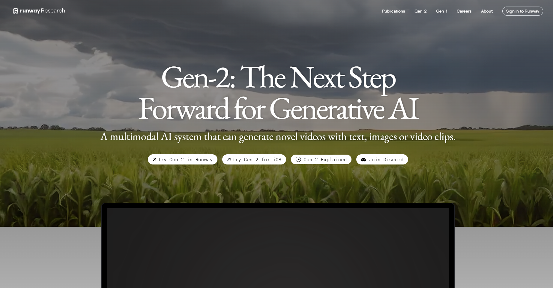 Gen-2 by Runway logo