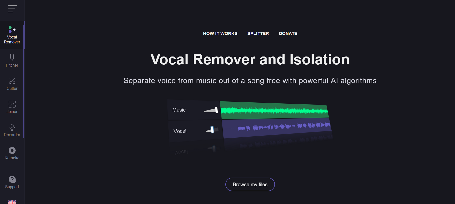 Vocal Remover logo