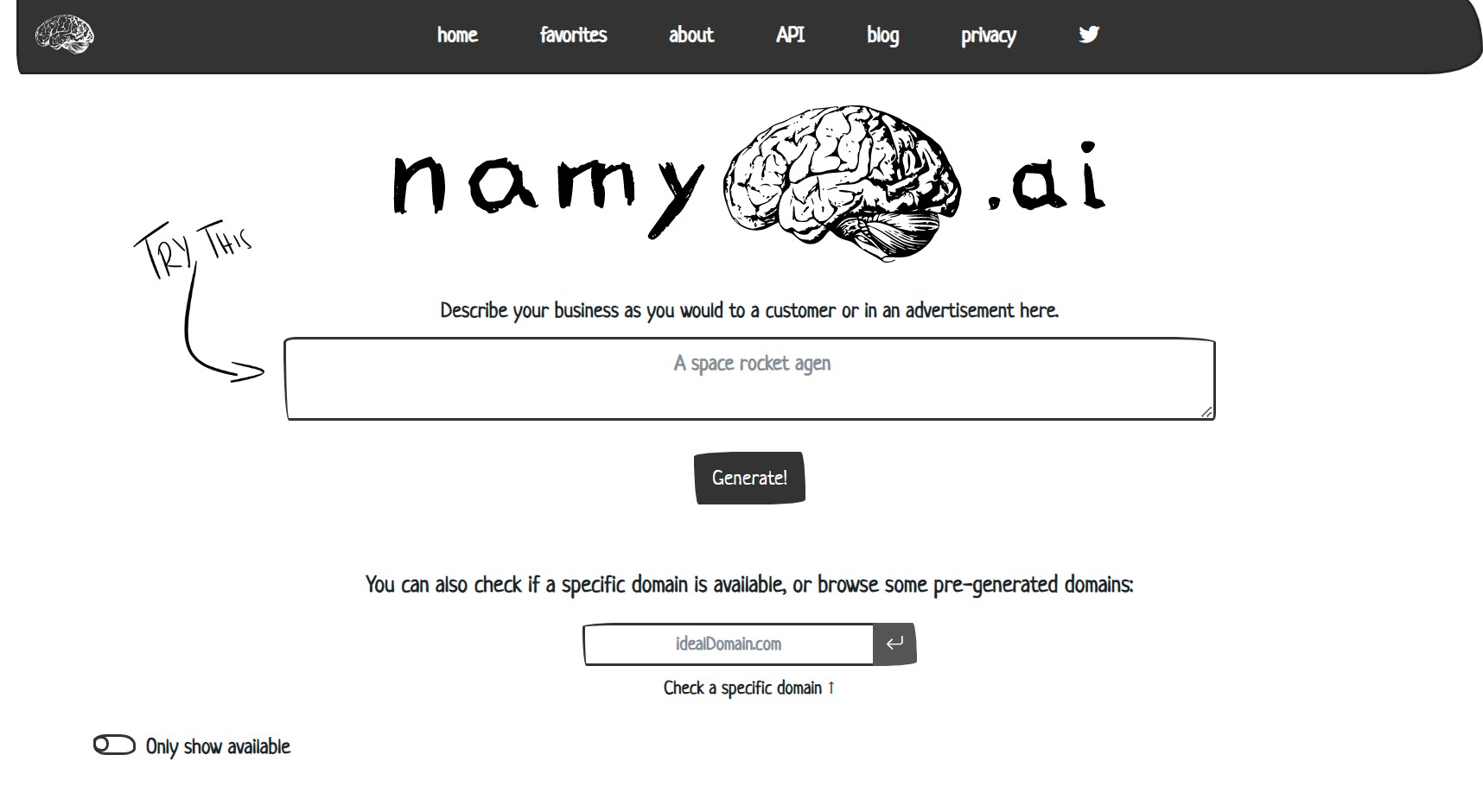 Namy.ai logo