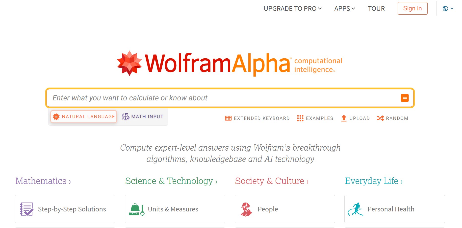 WolframAlpha logo
