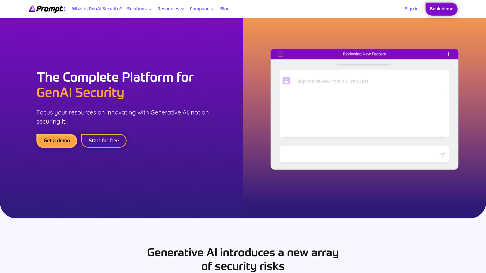 Prompt Security logo