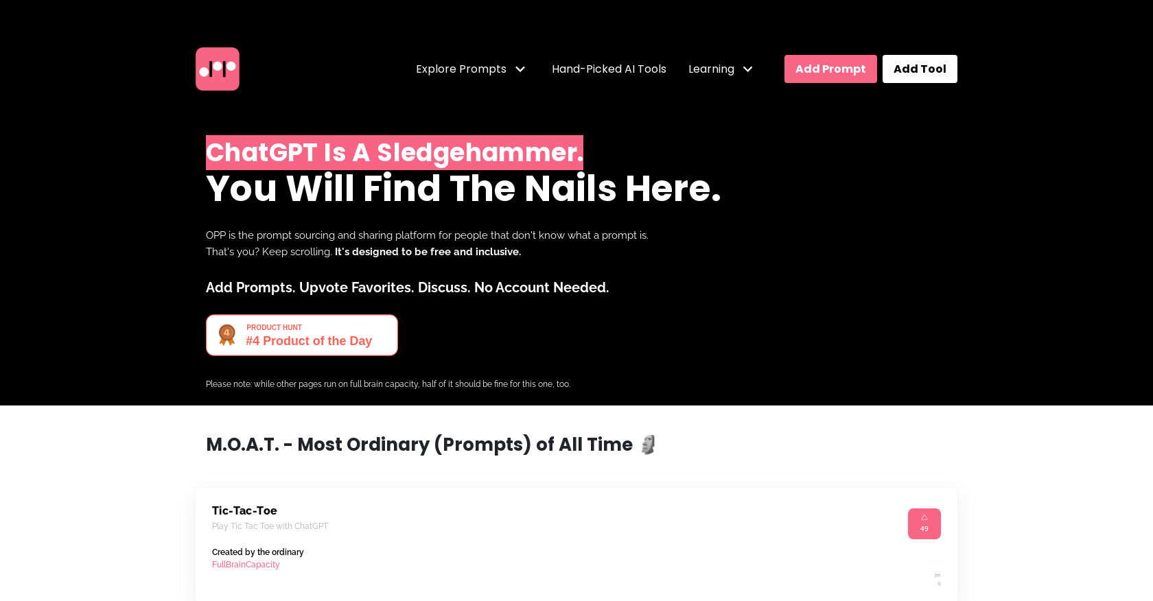 Ordinary People Prompts logo